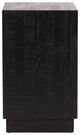 Dovetail Furniture Humphreys Black Nightstand-2