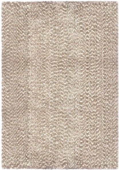 Orian Cotton Tail Solid Beige 5'x8' Area Rug-0