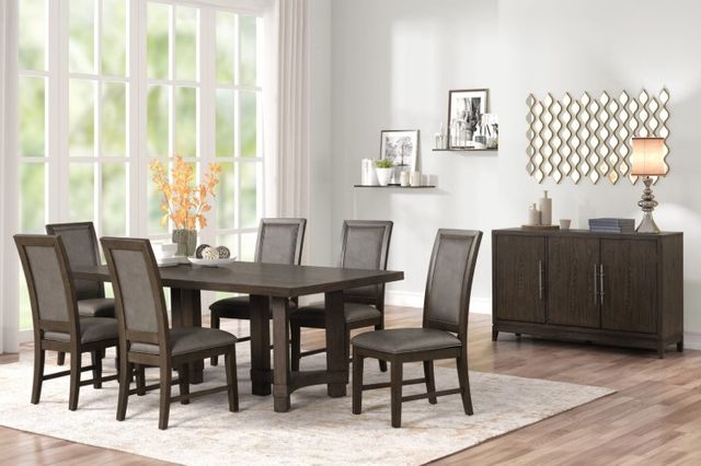 New Classic® Home Furnishings Cityscape Brown Dining Table-1
