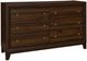 Coaster® Welsley 5-Piece Walnut Eastern King Bedroom Set-2