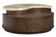 Magnussen Home® McPherson Burnt Umber Round Cocktail Table with Casters-1