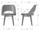 Amisco Customizable Scheila Dining Side Chair-3
