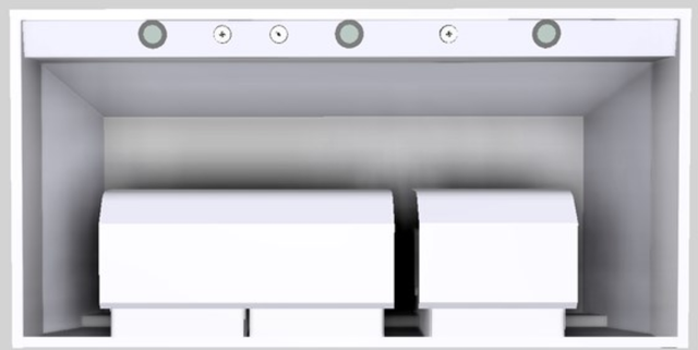 Vent-A-Hood® Designer Series 48" White Wall Mounted Range Hood-1