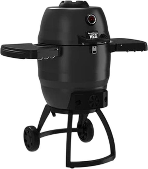 Broil King® Keg 28" Gray Freestanding Charcoal Grill-2
