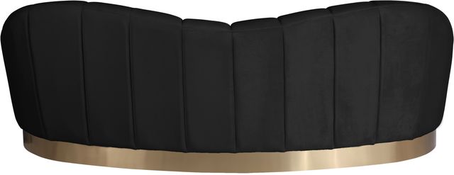 Meridian Furniture Shelly Black Velvet Sofa-3