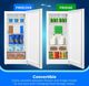 Midea® 7.2 Cu. Ft. White Upright Convertible Refrigerator/Freezer-5