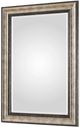 Uttermost® Shefford Antiqued Silver/Dark Bronze Mirror-3