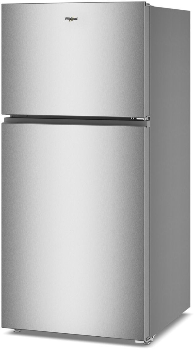 Whirlpool® 30" 19.3 Cu. Ft. Fingerprint Resistant Stainless Steel Top Freezer Refrigerator with Total Coverage Cooling-3