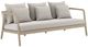 Four Hands Numa Fabric/Wooden Outdoor Sofa-0
