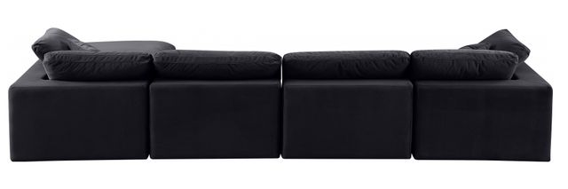 Meridian Furniture Comfy 5-Piece Velvet Sectional-2