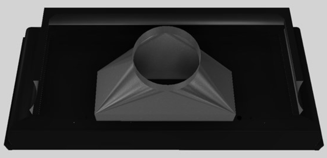 Vent-A-Hood® Designer Series 60" Black Wall Mounted Range Hood-4