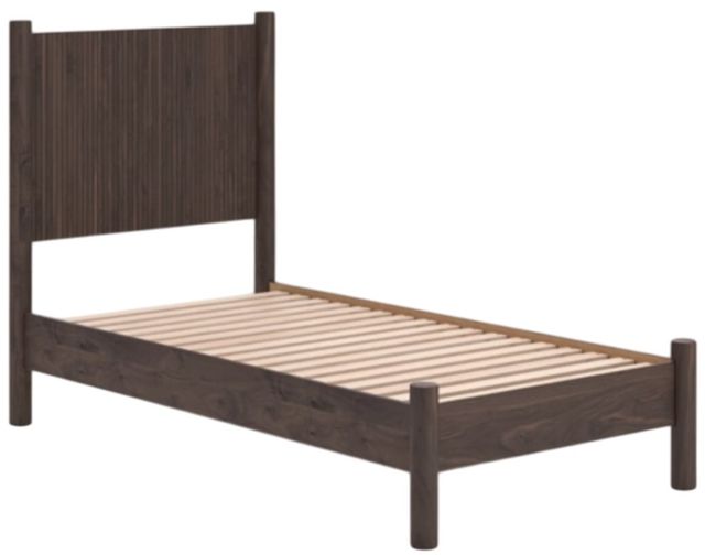 Signature Design by Ashley® Pamytta Brown Twin Panel Platform Bed-1