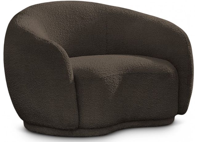 Meridian Furniture Hyde Brown Boucle Chair-0
