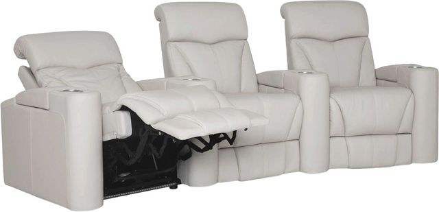 Palliser® Furniture Customizable Vivid 3-Piece Power Reclining Home Theater Seating with Power Headrest and Power Lumbar-2