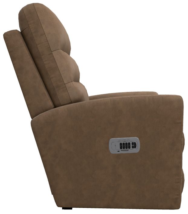 La-Z-Boy® Liam Chestnut Power Wall Recliner with Headrest and Lumbar-2
