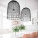 TOV Furniture Effie Rattan Chandelier-4