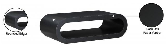 Meridian Furniture Sono Black Coffee Table-3