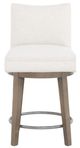 Fairfield® Customizable Entree Dining Concave Short Back Swivel Counter Stool-1