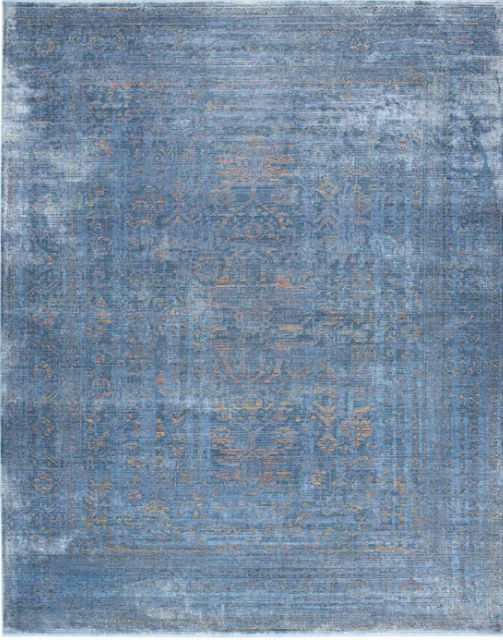 Nourison Home™ Luxurious Blue 5'x7' Area Rug-0