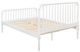 Coaster® Jones White Full Open Frame Bed -4