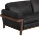 International Furniture Direct Loft Brown Black Sofa-4