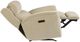 Flexsteel® Luna Off-White Power Rocking Recliner with Power Headrest-4