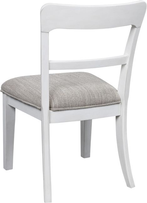 Signature Design by Ashley® Chadworth White Upholstered Dining Side Chair-4