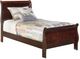 Sierra Sleep® by Ashley® Alisdair 2-Piece Memory Foam Twin Sleigh Bed Set-1