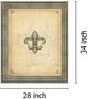 Classy Living Fleur Crest Wall Art-1