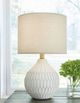 Signature Design by Ashley® Wardmont White Ceramic Table Lamp-2