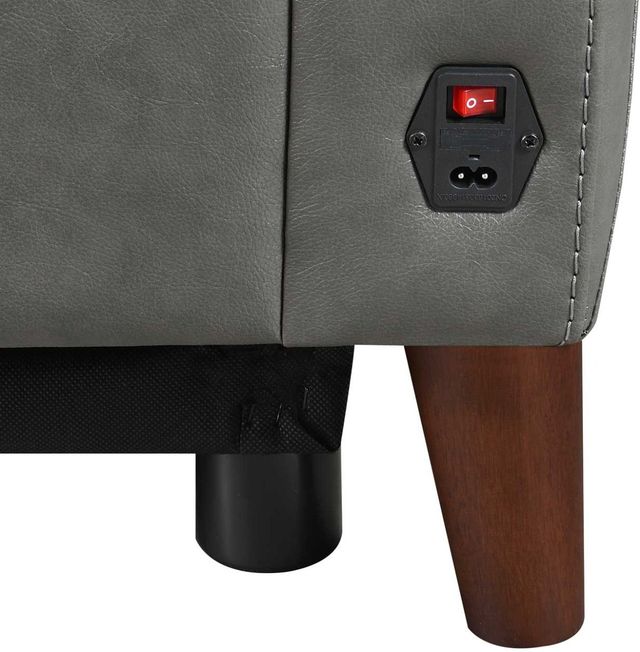 Steve Silver Co. Squire Charcoal Manual Recliner-3