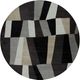 Surya Cosmopolitan Charcoal 8' Round Rug-0