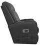 La-Z-Boy® Finley Onyx Leather Power Wall Recliner with Headrest and Lumbar-3