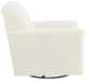Signature Design by Ashley® Herstow Ivory Swivel Glider Accent Chair-3