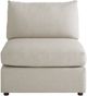 Bassett® Furniture Beckham Beige Modular Armless Chair-0