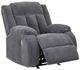 Signature Design by Ashley® Observation Steel Power Rocker Recliner-3