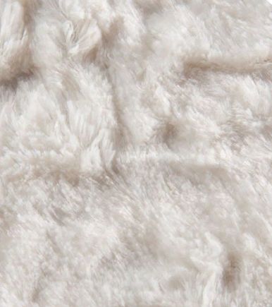 CordaRoy's® White Faux Fur Full Bean Bag Cover-1