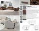 Parker House® Calgary Stone Power Reclining Console Loveseat-2