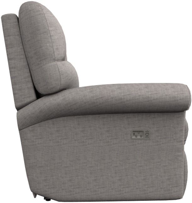 La-Z-Boy® Robin Smoke Power Reclining Loveseat with Headrest-2