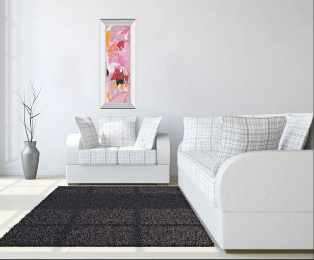 Classy Art Composition 1A by Melissa Wang Mirror Framed Wall Art-2