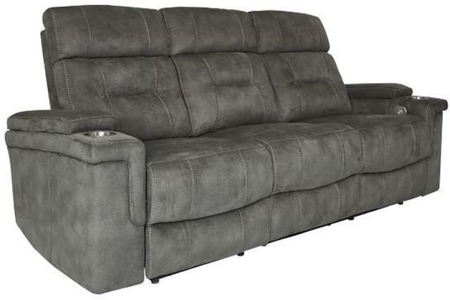 Parker House® Diesel Cobra Gray Power Reclining Sofa-0