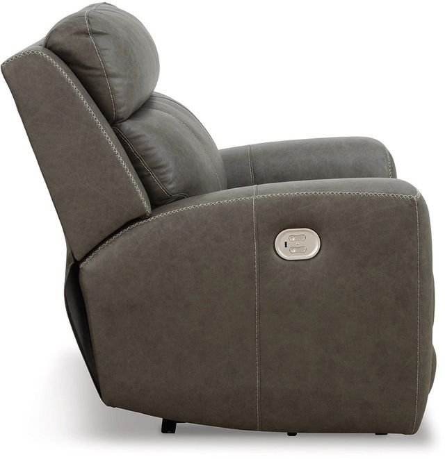 Signature Design by Ashley® Roman Smoke Power Recliner-2