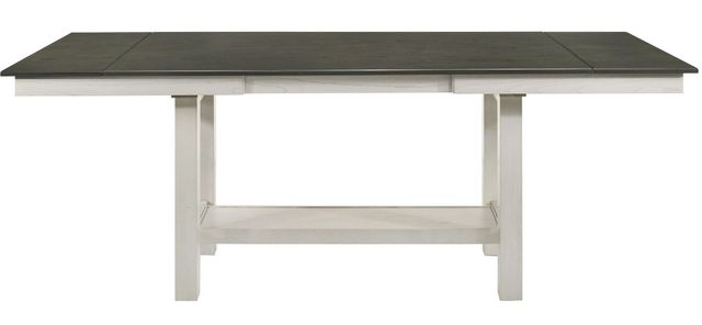 Liberty Furniture Brook Bay 7-Piece Carbon Gray/Textured White Gathering Table Set-2