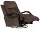 Catnapper® Niles Chocolate Swivel Glider Recliner-1