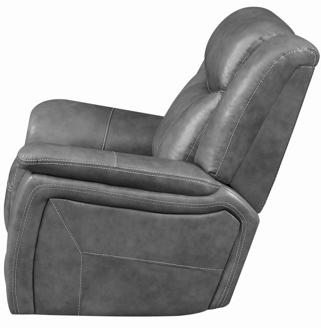 Coaster® Conrad Grey Power Glider Recliner-1