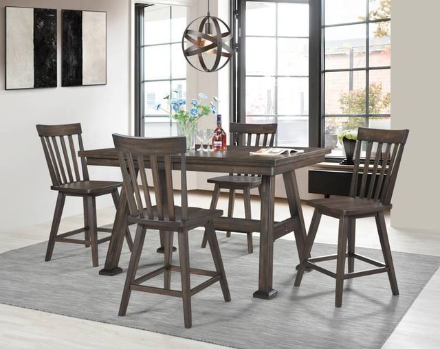 Urban Styles Furniture Havana 5-Piece Tobacco Counter Height Dining Set-1