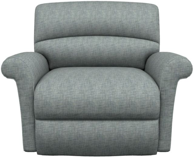 La-Z-Boy® Robin Indigo Power Reclining Chair and a Half with Headrest and Lumbar-1