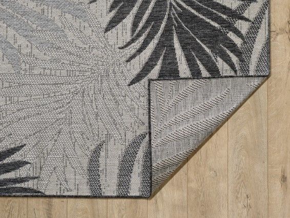 KAS Rugs Provo Gray Palms 5'x8' Area Rug-2