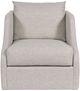 Vanguard® Furniture Cora Keland Pewter Swivel Chair-0