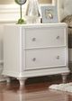 Liberty Furniture Stardust Iridescent White Nightstand-1